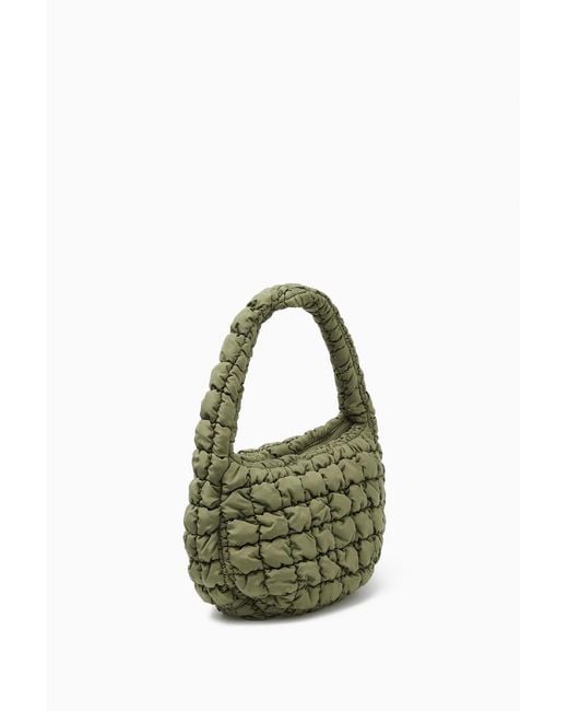 cos ミニスリングバッグ　グリーン cos ミニスリングバッグ グリーン COS Quilted Mini Bag in