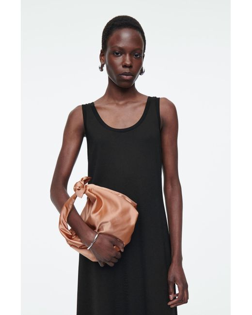 COS Hitch Micro Grab Bag Nylon in Pink Lyst
