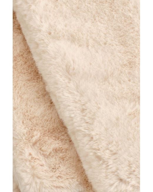 COS Natural Fur-Effect Scarf