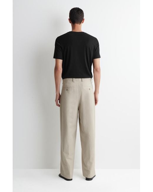 COS Black Regular-Fit Cotton T-Shirt for men