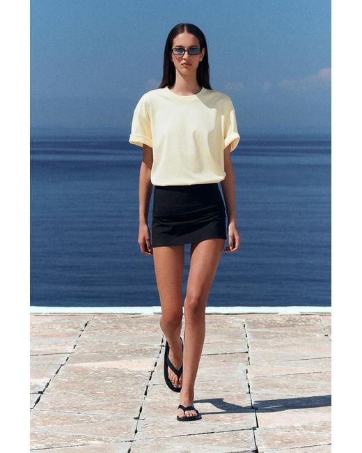 COS Natural Oversized T-Shirt