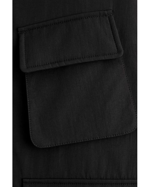 COS Black Padded Nylon Utility Jacket for men
