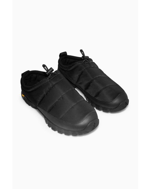 COS Padded Mule Trainers in Black for 