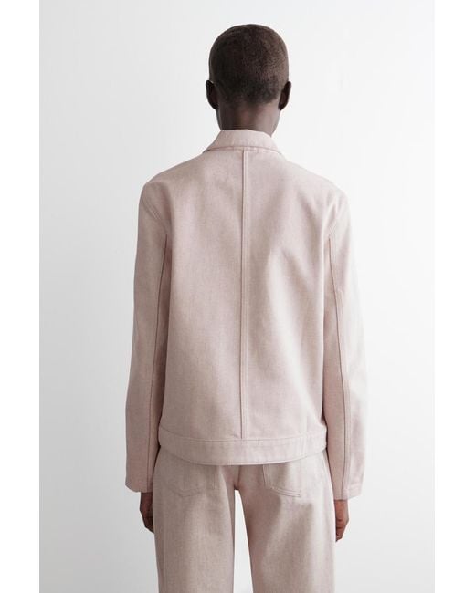 COS Natural Denim Utility Jacket