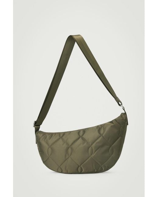 COS Quilted Crossbody Bag - Nylon in Metallic for Men | Lyst UK