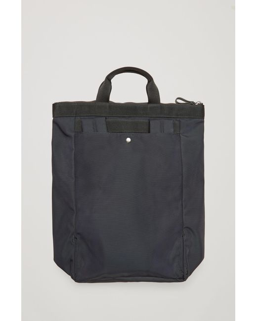 COS Tote Backpack in Blue for Men | Lyst