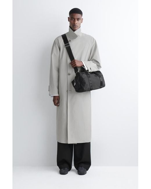 COS Black Sports Duffle Bag for men