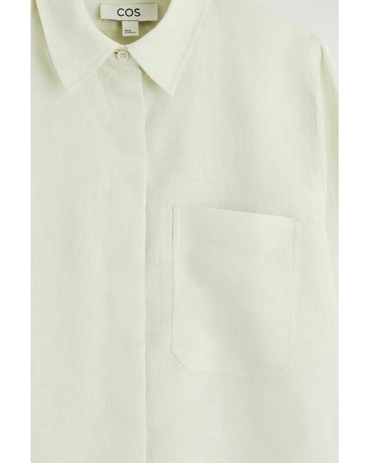 Camicia Oversize di COS in Natural