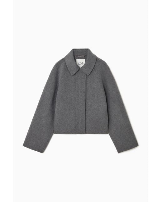 Short hot sale wool jacket