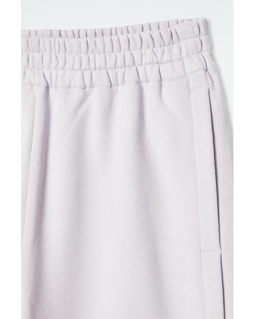 COS White Jersey Culottes