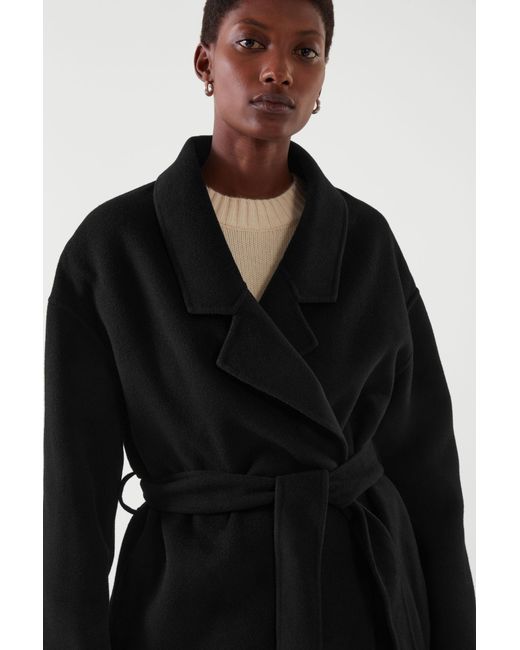 cos belted coat