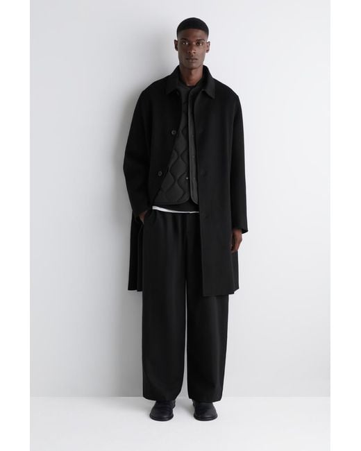 COS Black Quilted Down Gilet for men