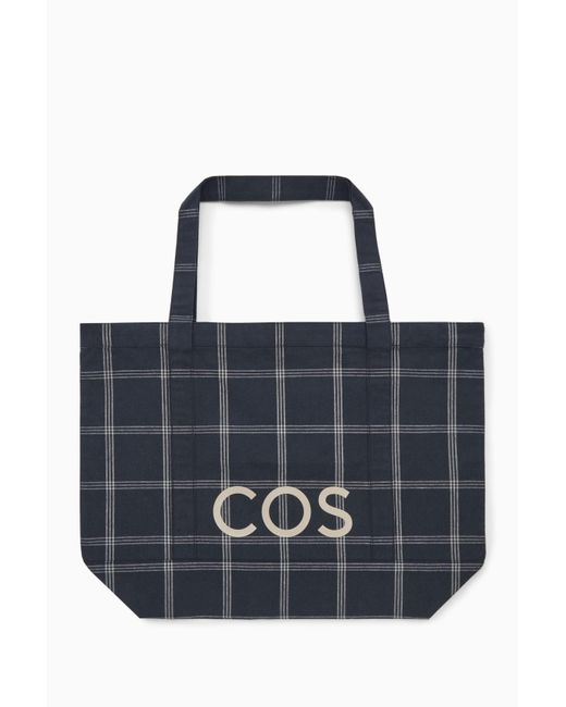 COS Blue Utility Tote - Canvas for men