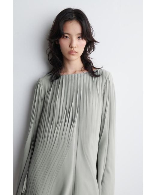 petal mini dress cos Cos Petal Mini Dress In Gray - 70% Off