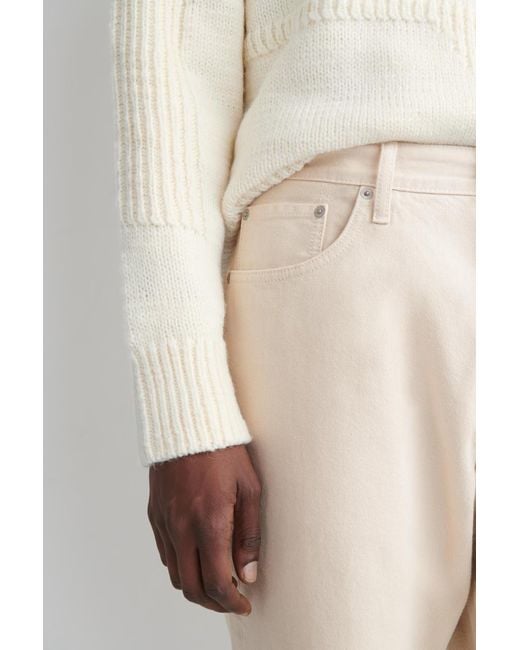 COS Natural Signature Regular-Fit Straight-Leg Jeans for men