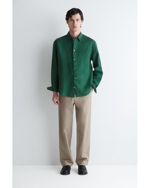 Camicia di COS in Green da Uomo