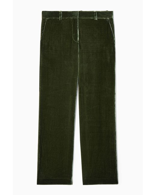 Velvet green pants 2025
