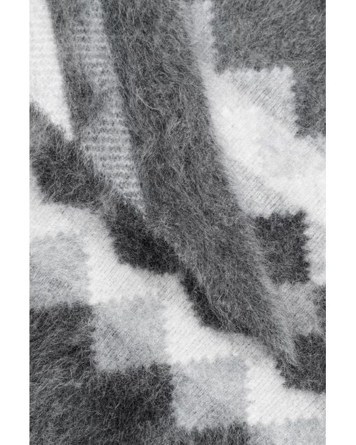 Sciarpa Fair Isle di COS in Gray