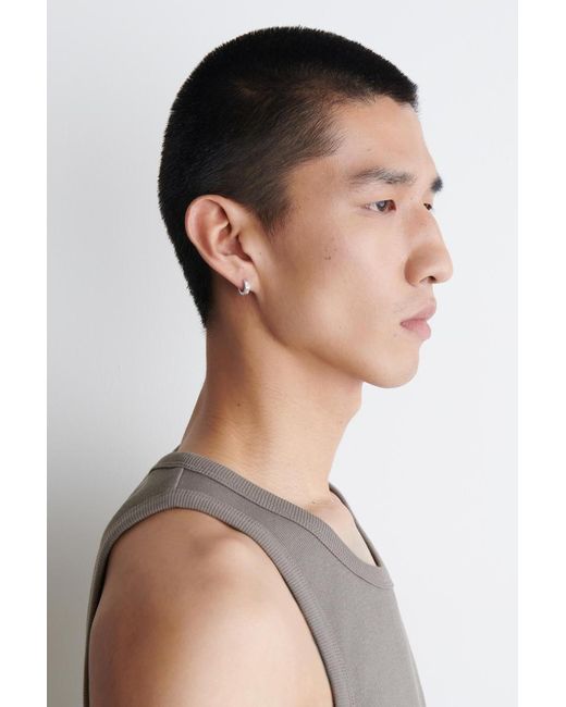 COS Multicolor 3-Pack Hammered Earrings for men