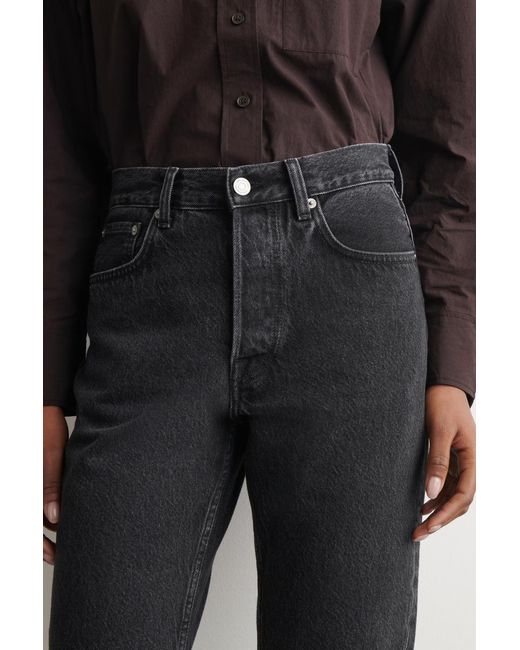 COS Black Pipeline Slim-Leg Jeans