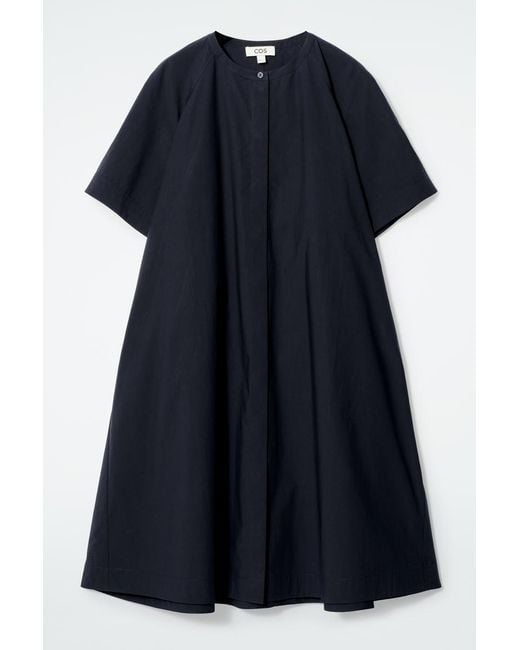 cos a line poplin shirt dress A Line V neck Satin Pleats Simple Rustic Wedding Dress Beach Bridal Go –  SQOSA main image 0