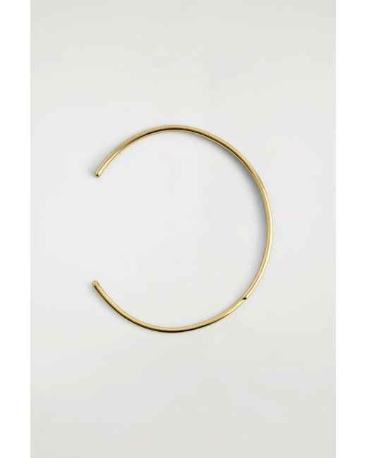 COS Metallic Stacked Arm Cuff