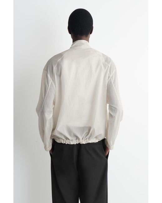 COS White Technical Sheer-Nylon Sports Jacket for men