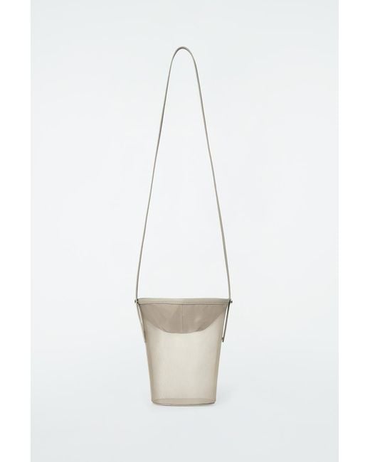 Borsa A Secchiello Mini di COS in White