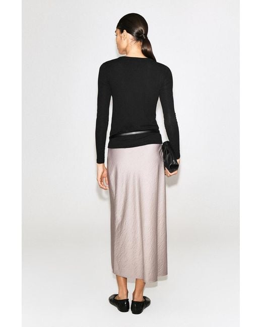 COS Black Jersey Cardigan Top