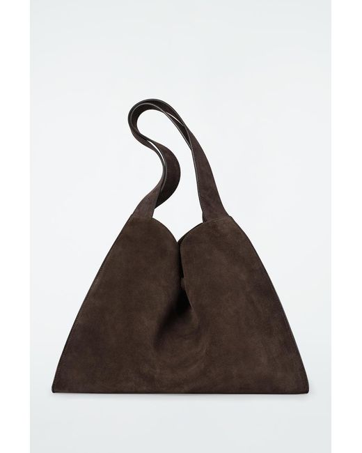 COS Brown Alcove Tote Bag
