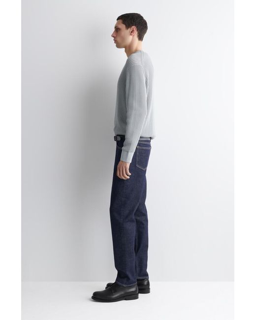 COS Blue Slim-Fit Straight-Leg Jeans for men