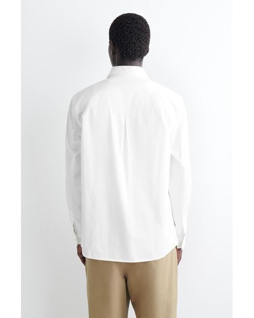 Camicia Slim di COS in White da Uomo