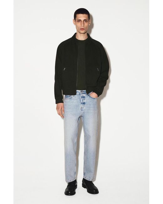 COS Blue Dome Relaxed-Fit Straight-Leg Jeans for men