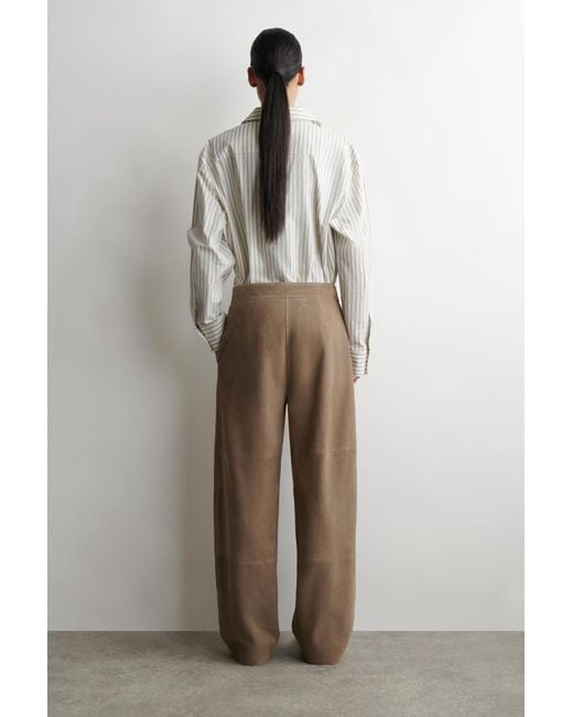 COS Natural Fluid Straight-Leg Pants