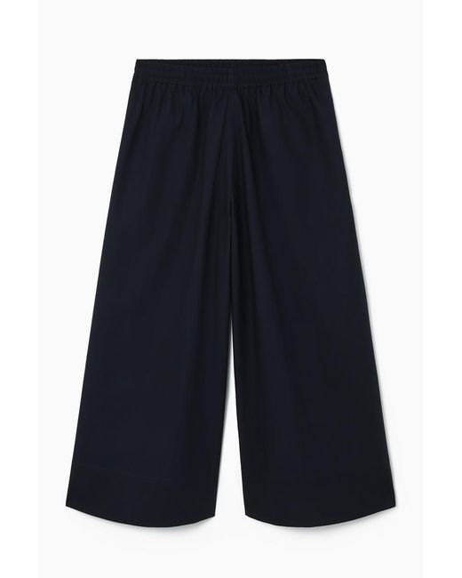 COS Blue Voluminous Culottes
