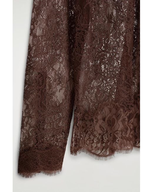 Top di COS in Brown