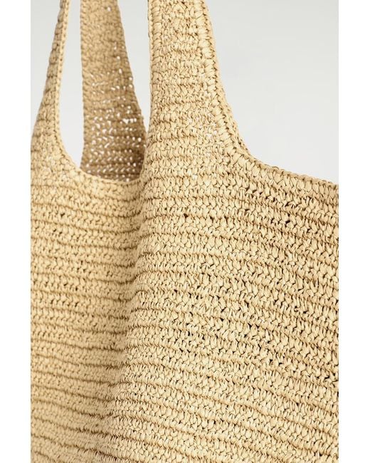 COS Natural Sculpted Tote Bag