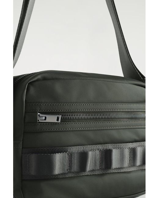 COS Black Transit Crossbody Bag for men