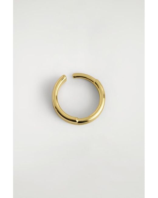 COS Metallic Stacked Ring