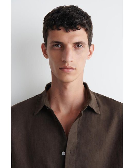 Camicia di COS in Brown da Uomo