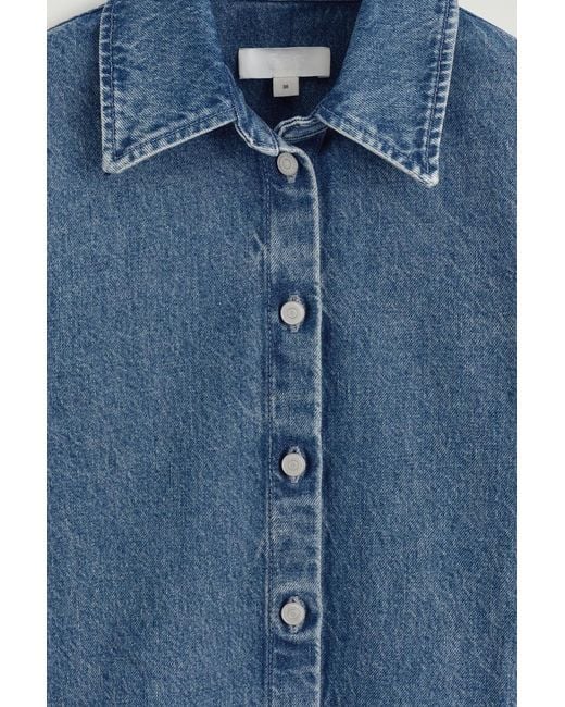 COS Blue Denim Shirt