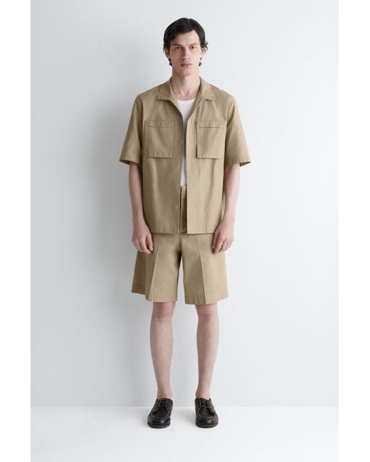 Camicia Utility di COS in Natural da Uomo