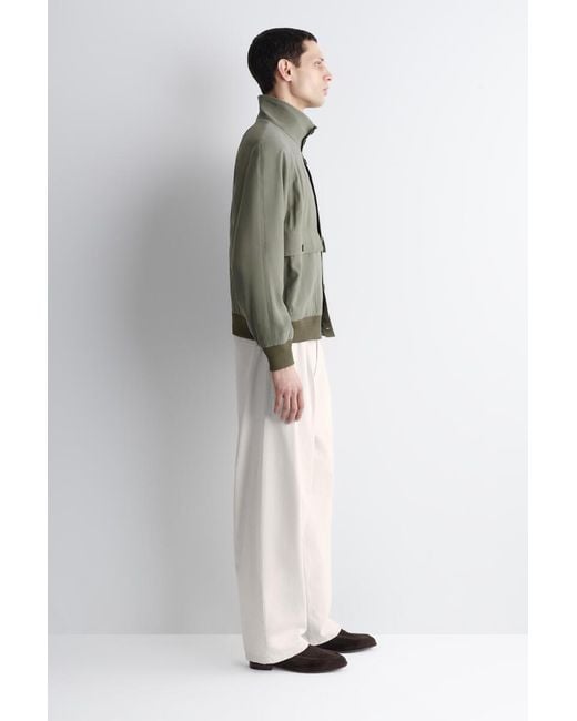 COS White Split Suede Loafers for men