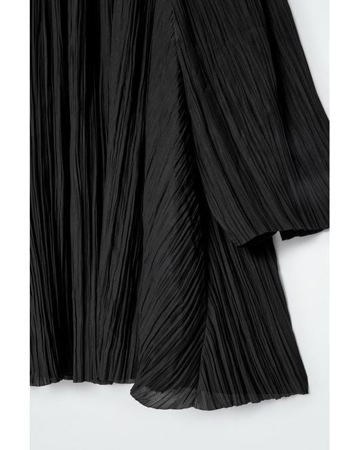 COS Pliss Mini Dress in Black | Lyst COS Pliss Mini Dress in Black | Lyst