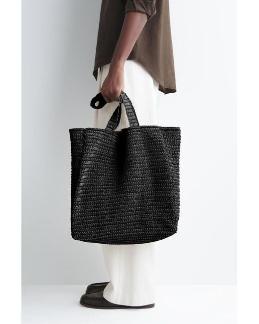 Borsa Tote di COS in Black da Uomo
