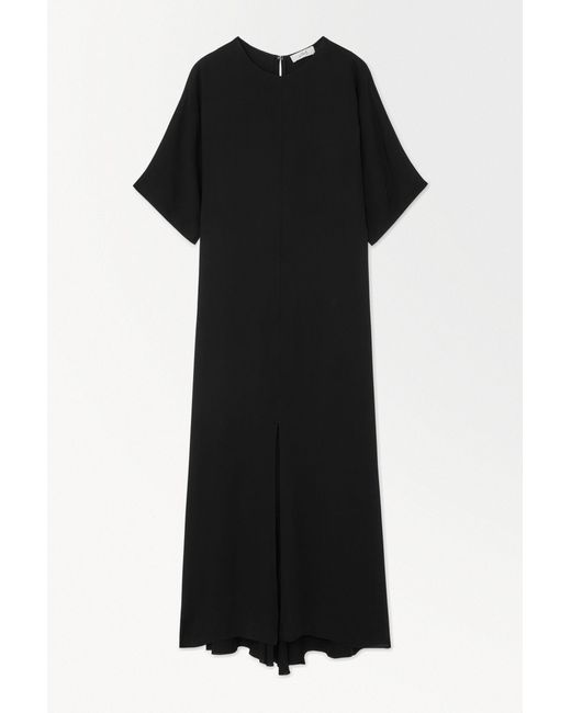 COS Black The Fluid T-shirt Dress