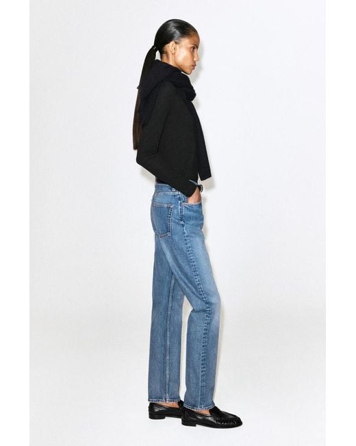 COS Blue Pipeline Slim-Leg Jeans