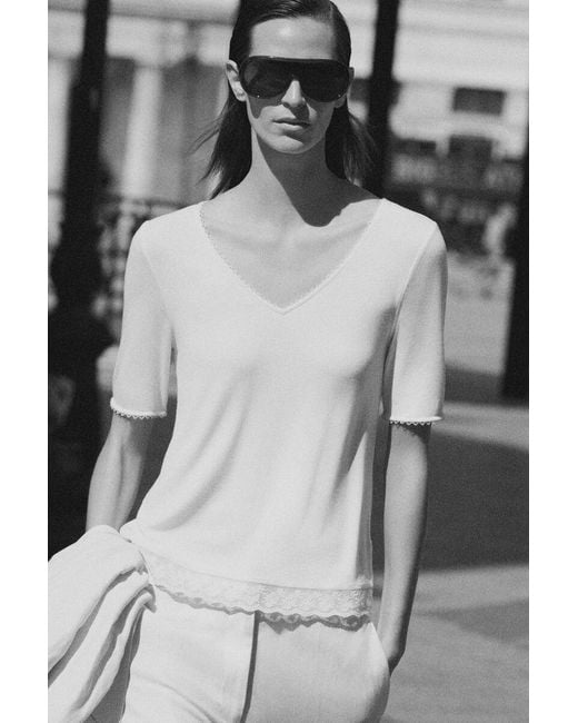 COS Brown Oversized Aviator Sunglasses