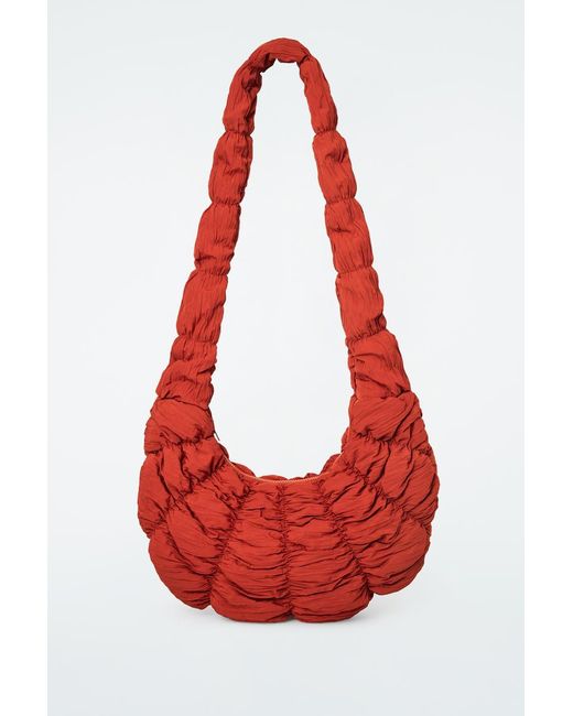 COS Red Ripple Crossbody - Nylon