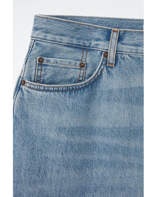 COS Blue Volume Wide-leg Jeans